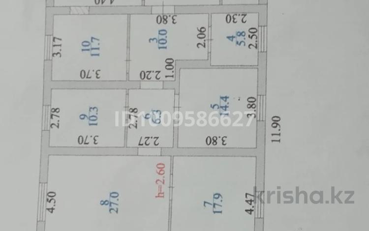 Отдельный дом · 5 комнат · 135 м² · 10 сот., мкр Юго-Восток, Нуржанова 52 — Орбита за 61 млн 〒 в Караганде, Казыбек би р-н — фото 9