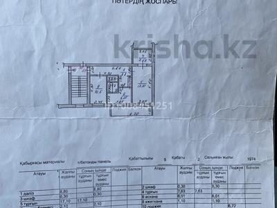 3-комнатная квартира · 60 м² · 2/5 этаж, Яссауи 112 за 16.5 млн ₸ в Кентау