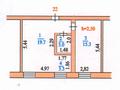 2-комнатная квартира · 41.3 м² · 1/5 этаж, Назарбаева 223 — Недалеко от улицы Шухова за 13.1 млн ₸ в Петропавловске — фото 5