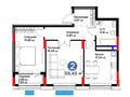 2-комнатная квартира · 59.45 м², мкр Нурсая, Абулхайр-хана 69/1 за ~ 30.4 млн 〒 в Атырау — фото 3