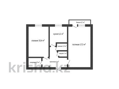 2-комнатная квартира · 45 м² · 3/5 этаж, Авангард-4 2 за 14.5 млн ₸ в Атырау, мкр Авангард-4