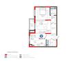 2-комнатная квартира · 70 м² · 3/6 этаж, Толеметова за 54.4 млн ₸ в Шымкенте, Абайский р-н