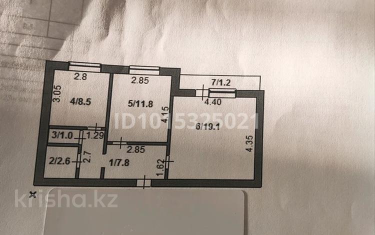 2-бөлмелі пәтер · 52 м² · 5/9 қабат, 7 микрорайон 15 — ТЦ Сибирь, бағасы: 9 млн ₸ в Степногорске — фото 2