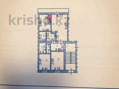 3-комнатная квартира, 70 м², 1/2 этаж, Тауелсиздик за 6 млн 〒 в Доскее