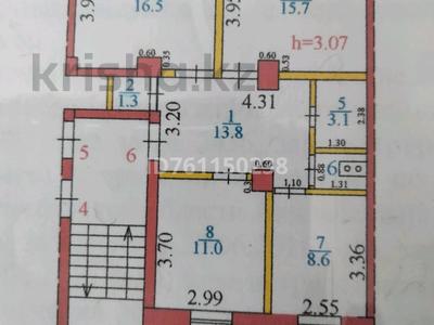 3-комнатная квартира · 75 м² · 2/2 этаж, Саратовская 1 — Школа за 10 млн ₸ в 
