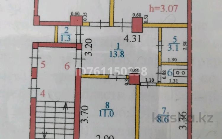 3-комнатная квартира · 75 м² · 2/2 этаж, Саратовская 1 — Школа за 10 млн ₸ в  — фото 2