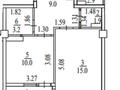 1-комнатная квартира · 41 м² · 6/6 этаж, Ровенского 1 за 33 млн ₸ в Алматы, Турксибский р-н — фото 17