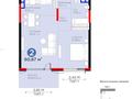 2-бөлмелі пәтер · 61 м² · 2/3 қабат, Култобе, бағасы: 91.7 млн ₸ в Алматы, Бостандыкский р-н