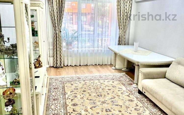 3-комнатная квартира · 87 м² · 1/9 этаж, мкр Думан-2 57 за 68 млн ₸ в Алматы, Медеуский р-н — фото 2