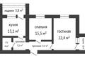 2-комнатная квартира, 73.6 м², 2/5 этаж, Мангилик Ел 30Б за 22 млн 〒 в Актобе — фото 10