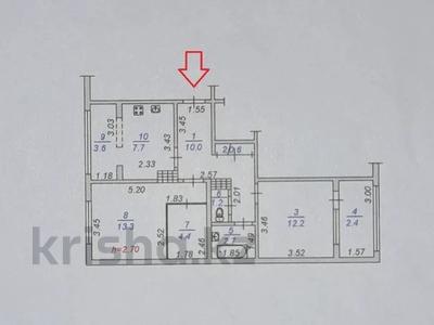 2-комнатная квартира, 58.1 м², 9/9 этаж, мкр Алмагуль за 37 млн 〒 в Алматы, Бостандыкский р-н