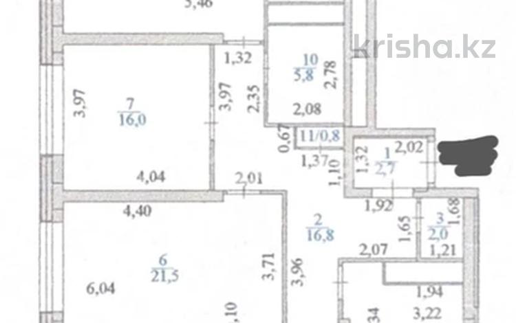 4-бөлмелі пәтер · 146 м² · 11/21 қабат, Кайым Мухамедханов 1 — Сарайшык Туран, бағасы: 242 млн ₸ в Астане, Нура р-н — фото 2
