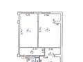 2-бөлмелі пәтер · 63.2 м² · 4/9 қабат, Микрорайон 4 61/1, бағасы: 34.5 млн ₸ в Конаеве — фото 15