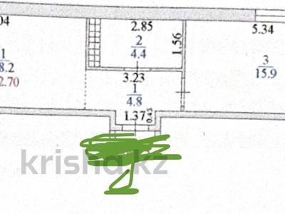 2-бөлмелі пәтер · 43.3 м² · 5/9 қабат, мкр Шугыла 340/46 — Улыгбека Бульвар, бағасы: 32 млн ₸ в Алматы, Наурызбайский р-н