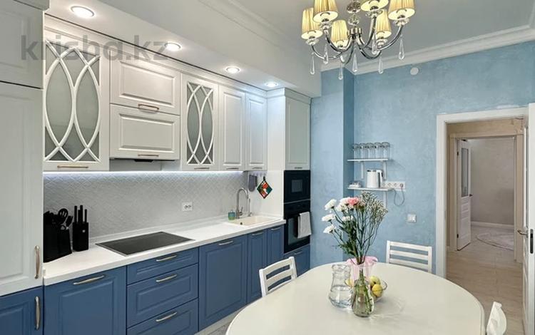 3-комнатная квартира · 77 м² · 8/12 этаж, Тажибаевой 157 к1 — Ескараева за 600 000 ₸ в Алматы, Бостандыкский р-н — фото 2