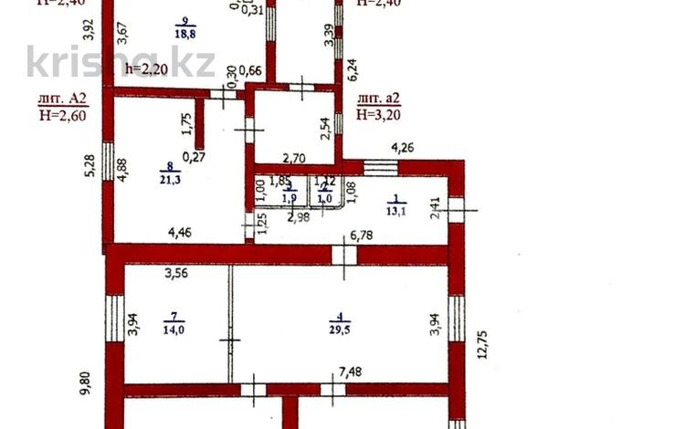 Отдельный дом · 4 комнаты · 102 м² · 4 сот., Аманжолова — Сарайшик- пр. Назарбаева за 40 млн ₸ в Уральске — фото 6