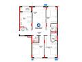 4-комнатная квартира · 129.45 м², Е-899 7 за ~ 100.8 млн ₸ в Астане, Нура р-н — фото 3