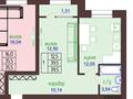 1-комнатная квартира · 39.5 м² · 1/5 этаж, Каирбекова 420 — Жк forest park за 14.2 млн ₸ в Костанае