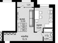 1-комнатная квартира · 39.5 м² · 1/5 этаж, Каирбекова 420 — Жк forest park за 14.2 млн ₸ в Костанае — фото 3