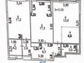 3-комнатная квартира · 74.4 м² · 10/12 этаж, Шамши Калдаяков 8 за 75 млн ₸ в Астане, Сарайшык р-н — фото 31