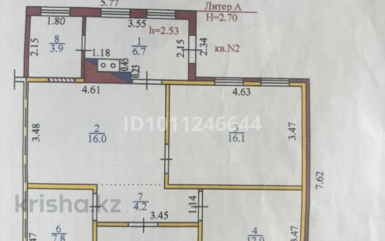 Жеке үй · 4 бөлме · 74.3 м² · 10 сот., Коммунальная 1 — Возле магазина Зайла, бағасы: 9 млн ₸ в Усть-Каменогорске, Ахмирово — фото 2