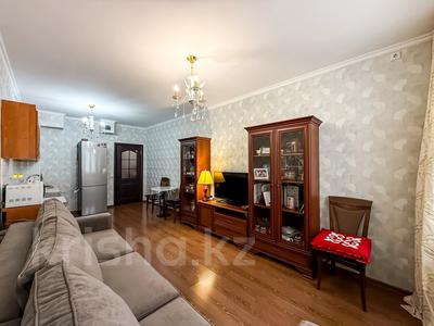 2-комнатная квартира · 55 м² · 1/12 этаж, Садвакасова за 35.5 млн 〒 в Алматы, Ауэзовский р-н