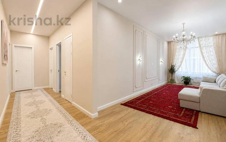 3-комнатная квартира · 112 м² · 6/14 этаж, Шамши Калдаяков 16 за 93 млн ₸ в Астане, Сарайшык р-н — фото 2