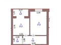 1-комнатная квартира · 48.3 м² · 3/3 этаж, мкр Старый Аэропорт, Бисен Жумагалиев 17 за 14.5 млн ₸ в Уральске — фото 2