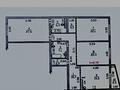 3-комнатная квартира, 130 м², 3/16 этаж помесячно, мкр Шугыла, Жуалы за 200 000 〒 в Алматы, Наурызбайский р-н — фото 21