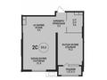 2-комнатная квартира · 59.5 м² · 2/3 этаж, Кенесары хана 43/7 БЕЗ КОМИССИИ за ~ 68.8 млн ₸ в Алматы, Наурызбайский р-н — фото 2