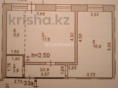 2-комнатная квартира · 49 м² · 4/5 этаж, Красноярская 50 — Красноярская-Аймаутова за 11.2 млн ₸ в Павлодаре