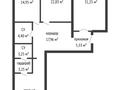 3-бөлмелі пәтер · 127.2 м² · 3/9 қабат, Алтын орда — теннисный центр НИШ парк здоровья, бағасы: 56 млн ₸ в Актобе — фото 2