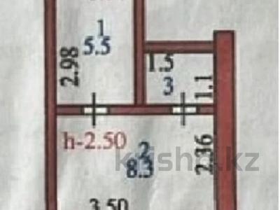 1-бөлмелі пәтер · 17.2 м² · 5/5 қабат, Горького, бағасы: 6.2 млн ₸ в Петропавловске