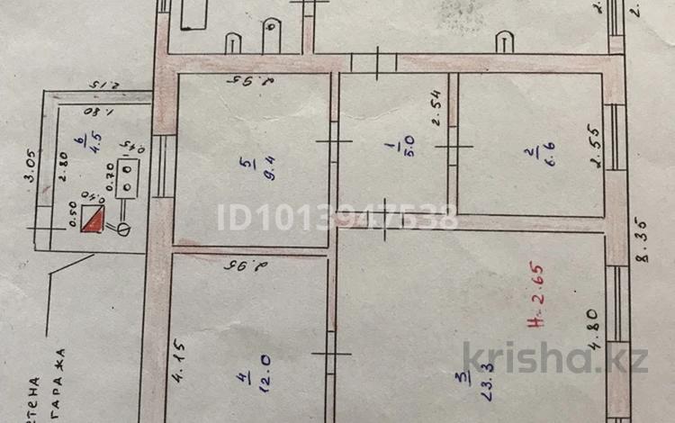 Отдельный дом · 5 комнат · 78 м² · 22 сот., Бокина — Талгарская трасса и жылкыбай за 107 млн ₸ в Туздыбастау (Калинино) — фото 2