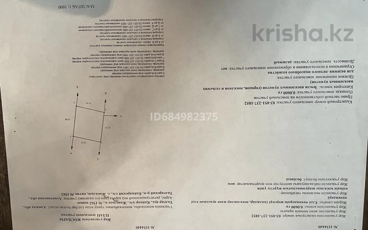 Жер телімі · 6 сотық, Жаналық (Талғар ауданы), бағасы: 5 млн ₸ в Жаналык (Талгарский район) — фото 5