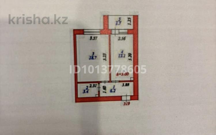 1-комнатная квартира · 43.1 м² · 2/10 этаж, Алихан Бокейхан 13 — Орынбор за 25 млн ₸ в Астане, Есильский р-н — фото 2