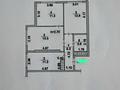 3-бөлмелі пәтер · 59.8 м² · 7/12 қабат, мкр Алгабас, Омарова 1, бағасы: 39 млн ₸ в Алматы, Алатауский р-н — фото 2