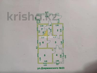 Отдельный дом · 4 комнаты · 70 м² · 5 сот., Дзержинского 23 за 24 млн 〒 в Кокшетау