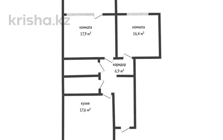 3-бөлмелі пәтер · 80.2 м² · 9/9 қабат, Каирбекова 83, бағасы: ~ 36.1 млн ₸ в Костанае — фото 8