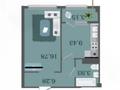 1-бөлмелі пәтер · 40 м² · 6/9 қабат, Байдибек би 2/1 — Пр. Байдибек би рядом с памятником Байдибек би, бағасы: 22 млн ₸ в Шымкенте, Каратауский р-н — фото 8