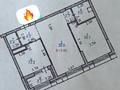2-бөлмелі пәтер · 70 м² · 2/10 қабат, Абикен Бектуров 3, бағасы: 49 млн ₸ в Астане, Есильский р-н — фото 8
