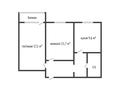 2-комнатная квартира · 52 м² · 2/9 этаж, проспект Абая 26/1 за 22.5 млн ₸ в Костанае — фото 12