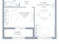 1-бөлмелі пәтер · 49.73 м² · 2/7 қабат, по ул. Ханов Керея и Жанибека, напротив Президентского парка — БЕЗ КОМИССИИ / ЕСТЬ ИПОТЕКА / ПОКАЗЫ, бағасы: ~ 37.1 млн ₸ в Астане — фото 12