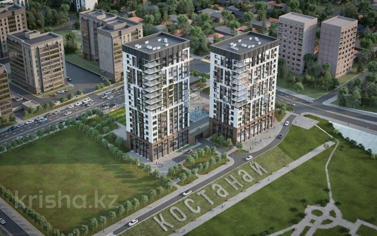 3-комнатная квартира, 99.43 м², 4/14 этаж, Набережная 44 за ~ 48.2 млн 〒 в Костанае — фото 2