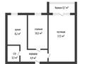 2-комнатная квартира · 45.1 м² · 4/5 этаж, Тургенева за 10.7 млн ₸ в Актобе — фото 7