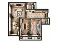 3-бөлмелі пәтер · 103.4 м² · 9/12 қабат, Аскарова 8, 8/1, 8/2, 8/3 — Саина, бағасы: ~ 94.8 млн ₸ в Алматы