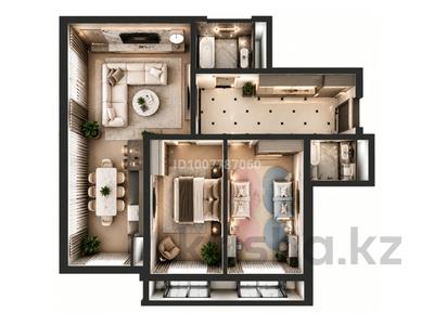 3-комнатная квартира · 103.4 м² · 9/12 этаж, Аскарова 8, 8/1, 8/2, 8/3 — Саина за ~ 94.8 млн ₸ в Алматы