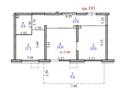 2-комнатная квартира · 62.5 м² · 1/6 этаж, мкр Кайрат 716/16 — ул. Байге за 46.5 млн ₸ в Алматы, Турксибский р-н — фото 28