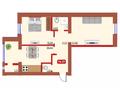 2-комнатная квартира · 74.27 м² · 5/7 этаж, квартал 160 уч. 761 за ~ 33.8 млн ₸ в Туркестане — фото 2