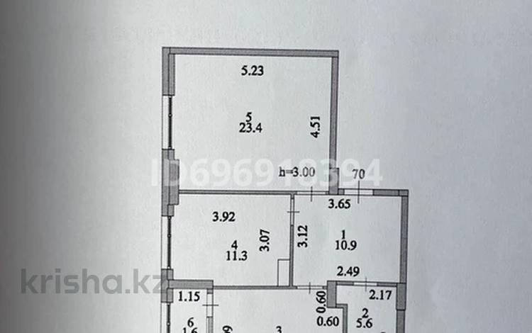 2-бөлмелі пәтер, 66 м², 7/9 қабат, Е-36 9/2, бағасы: 32 млн 〒 в Астане, Нура р-н — фото 2